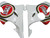 Fairings Honda CBR 600 F4i White & Red Lucky Strike Racing (2004-2007)