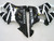 Fairings Honda CBR 600 F4i Black & White F4i Racing (2004-2007)