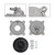 1994-2003 Honda VF750C Magna 750 Petcock Cover Valve Diaphragm Fuel Tap Generic