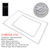 Refrigerator Gasket Kits 3108704.374 For Dometic RM2652 DM2652 AND RM2663