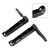 1987-2006 yamaha Banshee 350 models Left+Right Foot Pegs Kit Footrest Pegs Set Black Generic