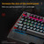 K1000 Mechanical Keyboard Wired 104-key Black Switches Gaming E-Sports Customized