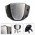 2024-2025 HONDA CB650R Windshield WindScreen Silver+Simulated Carbon Generic