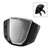 2024-2025 HONDA CB650R Windshield WindScreen Silver+Simulated Carbon Generic