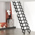 9.5FT Electric Attic Ladder Aluminum Folding with Remote for Loft Generic