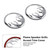 2014-2022 Harley Touring Electra Glide Flame Speaker Grills Accent Trim Cover Chrome Generic