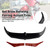 2006-2013 Harley Touring Street Glide Bat Brow Batwing Fairing Accent Trim Black Generic
