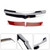 2015-2016 Harley Davidson FLTRUSE CVO Road Glide Ultra Front Fairing Air Flow Vent Accent Trim Chrome Generic