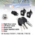 1998-2003 Fiat Panda 141 Right and Left Door Lock Kit+Bonnet+Cylinder+4 Keys 7654911 Generic