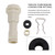 ThermoBlock Inlet Connector & Seal & Spacer & Fork D8mm Kit Of Water Heating Element Fit For Philips Coffee Machine