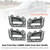 2005-2011 Jeep Grand Cherokee 4pcs Front Rear LH&RH Inside Inner Door Handle Chrome Generic