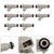 2001-2003 Audi S6 S8 4.2L V8 8Pcs Fuel Injector 0280155988 077133551Q Generic