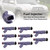 1996-2000 Toyota Mark II 8Pcs Fuel Injector 23250-70120 Generic