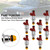 1993-1998 BMW 540i 740i 3.0L 4.0L 4.4L V8 8Pcs Fuel Injector 0280150778 Generic