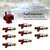1993-1998 BMW 540i 740i 3.0L 4.0L 4.4L V8 8Pcs Fuel Injector 0280150778 Generic