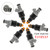 1999-2000 Ford Ranger V6 3.0L Flex Fuel 6Pcs Fuel Injector FJ10537 Generic