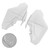 2025-2026 BMW R1300GS ADV Windshield Plate Side Panels Clear Generic