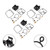 3*Fuel Pump Repair Kit fit for Yamaha 40HP & 50HP 2-Stroke Outboard Carburetors
