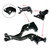2024-2026 VOGE DS900X 900DSX Adjustable Folding Extendable Racing Brake & Clutch Levers Black Generic
