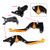 2024-2026 VOGE DS900X 900DSX Adjustable Folding Extendable Racing Brake & Clutch Levers Gold Generic