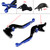 2025 YAMAHA XSR900 Adjustable Folding Extendable Racing Brake & Clutch Levers Blue Generic