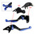 2025 YAMAHA XSR900 Adjustable Folding Extendable Racing Brake & Clutch Levers Blue Generic