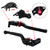 2024-2025 YAMAHA XSR900 XSR900GP 2pcs Racing Brake & Clutch Levers Black Generic