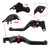2024-2025 YAMAHA XSR900 XSR900GP MT-09 MT-09SP Short Clutch Brake Lever Black Generic