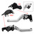 2024-2025 YAMAHA XSR900 XSR900GP MT-09 MT-09SP Short Clutch Brake Lever Silver Generic