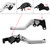 2024-2025 YAMAHA XSR900 XSR900GP MT-09 MT-09SP Short Clutch Brake Lever Silver Generic
