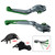 2024-2025 YAMAHA MT-09 MT-09SP Adjustable Folding Extendable Levers Green Generic