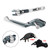 2024-2025 YAMAHA MT-09 MT-09SP Adjustable Folding Extendable Levers Silver Generic