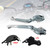 2024-2025 YAMAHA XSR900 XSR900GP Adjustable Folding Extendable Levers Silver Generic