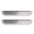 2005-2024 Peterbilt 379/ 386/ 389 Pair 5" Chopped Window Trim Stainless Steel Generic