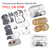 VW PASSAT TIGUAN TF62-SN 09M Auto Transmission Master Rebuild Kit Overhaul Clutch Generic