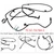 2008-2010 Ford Super Duty Models w/ 6.7L Diesel Engines Hub Locking Vacuum Tube Lines 7C3Z-7A784-C Generic