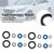 2016-2018 Kia Sorento 2.4L 4 Set Fuel Injectors Repair Kit 353102GGA0 Generic
