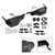 2019-2024 Yamaha Tenere 700 Motorcycle Protector Hand Guards Black Generic