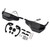 2023 Honda XL750 Transalp Motorcycle Protector Hand Guards Black Generic