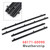 2010-2024 Toyota 4Runner GX460 4PCS Door Glass Weatherstrips 68171-60090 Generic