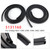 2002-2009 Dodge Ram 1500 2500 3500 2PCS Weatherstrip LH&RH Front Door Seal 5131160 Generic