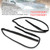 1996-2000 2PCS Front Door Glass Run Channel Right & Left 72235-S03-G01 Generic