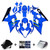 2005-2006 Suzuki GSXR 1000 Amotopart Fairings Blue Rizla Racing Customs Fairing