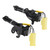 2010-2012 BMW 5 6 7 Series Left+Right Active Bonnet Actuator 51237263055 51237263056 Generic