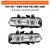 2011-2015 Land Rover Range Rover Evoque L538 Pair Left+Right Front Fog Light Lamp LR026090 LR026089 Generic
