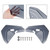 2024-2025 BMW R1300GS Windshield Plate Side Panels Gray Generic