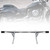 1998-2025 Yamaha Xvs400 Vstar Xvs650 Vstar Engine Guard Crash Bar Frame Protector Bumper Black Generic