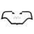 2006-2017 Street Bob FXDB Engine Guard Crash Bar Frame Protector Bumper Black Generic
