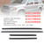 1997-2003 Infiniti QX4/Terrano Regulus 4PCS Weatherstrip Door Belt Seal Out 80821-0W000 Generic
