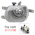 2003-2014 Volvo XC90 Right Front Fog Light Lamp Without Bulb 31111183 Generic